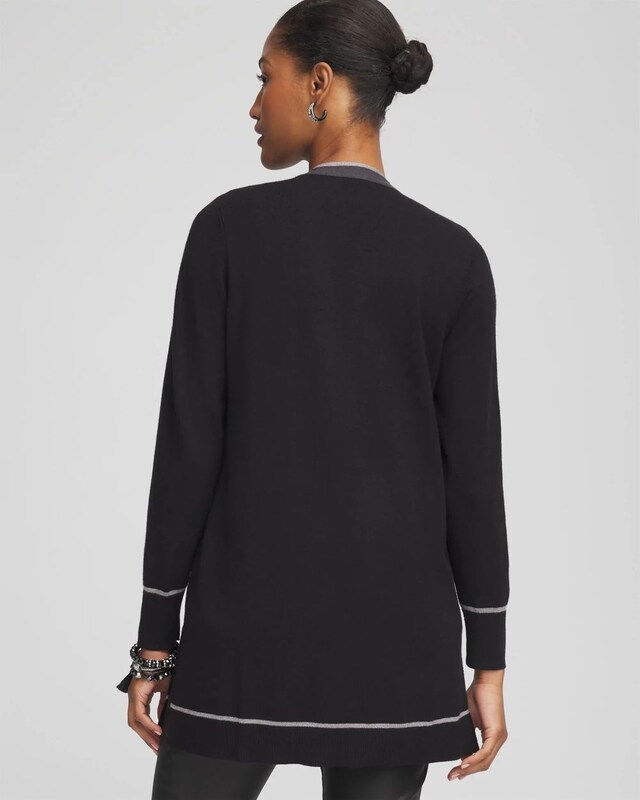 Shimmer Beaded Cardigan - image 3